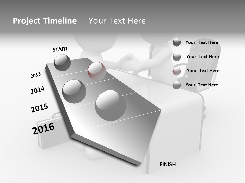 Table Business Job PowerPoint Template