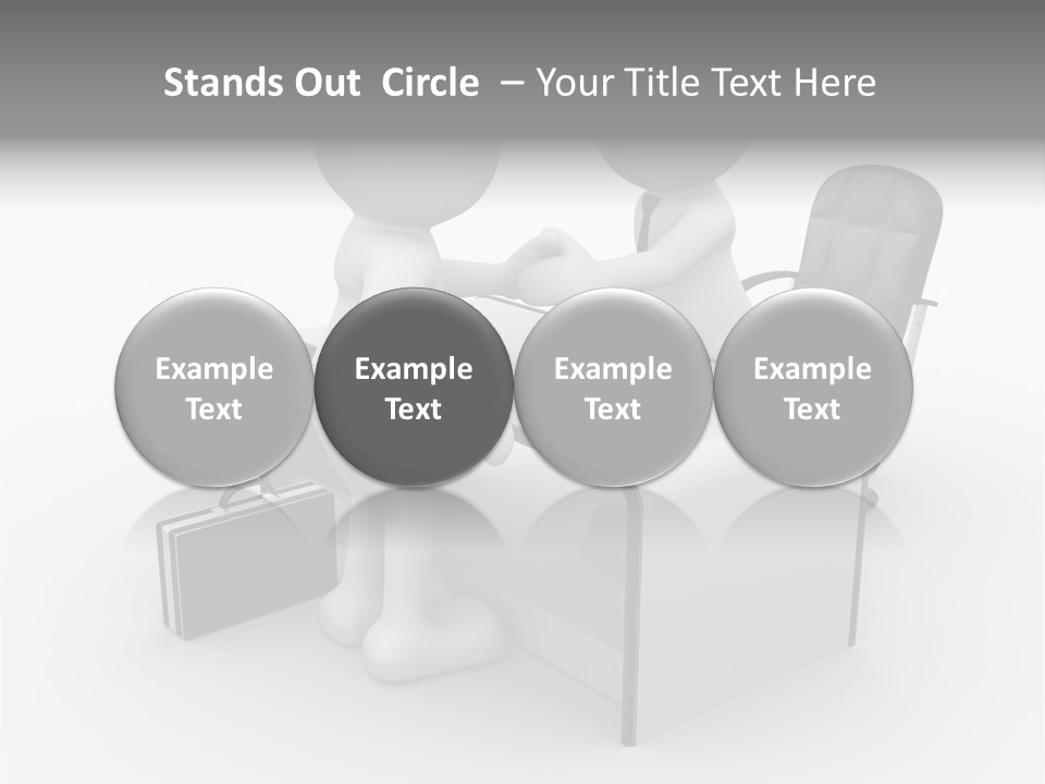 Table Business Job PowerPoint Template