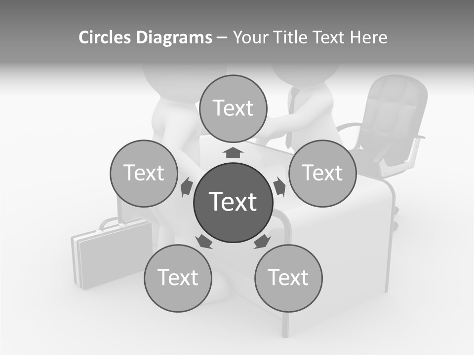 Table Business Job PowerPoint Template
