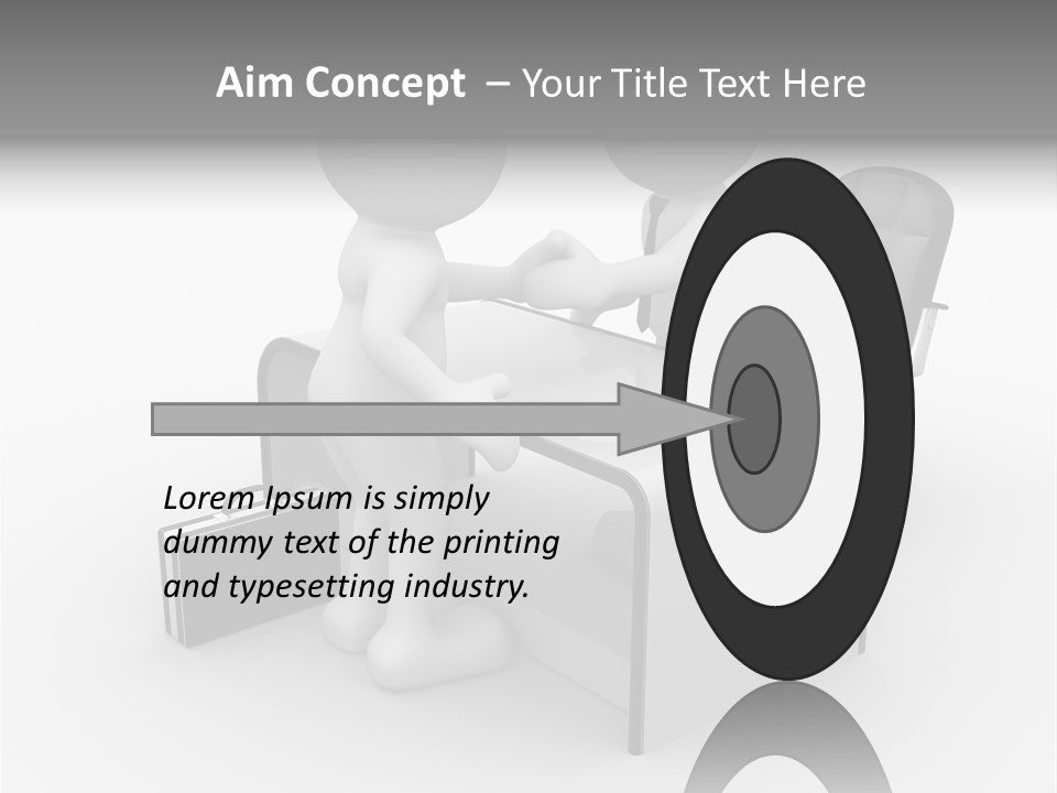 Table Business Job PowerPoint Template