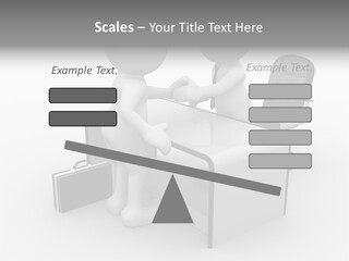 Table Business Job PowerPoint Template