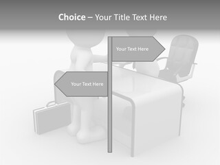 Table Business Job PowerPoint Template