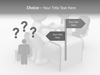 Table Business Job PowerPoint Template