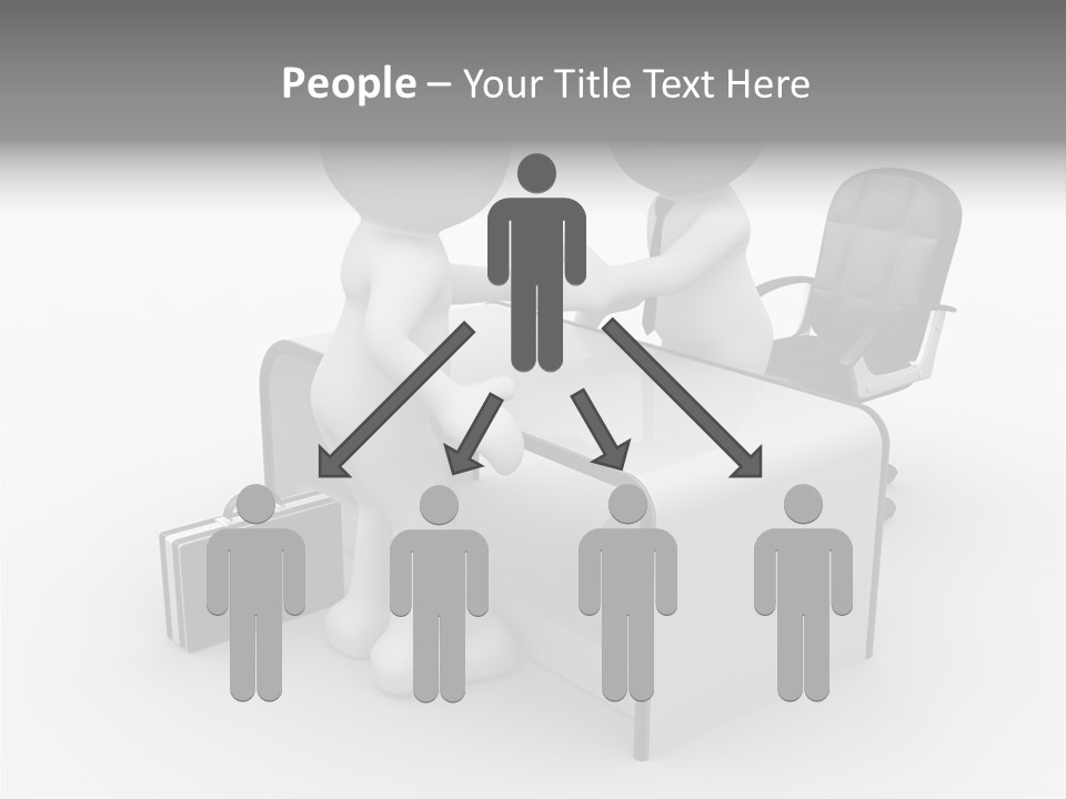 Table Business Job PowerPoint Template