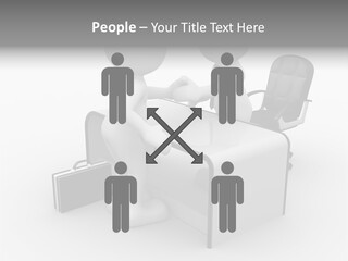 Table Business Job PowerPoint Template