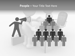 Table Business Job PowerPoint Template