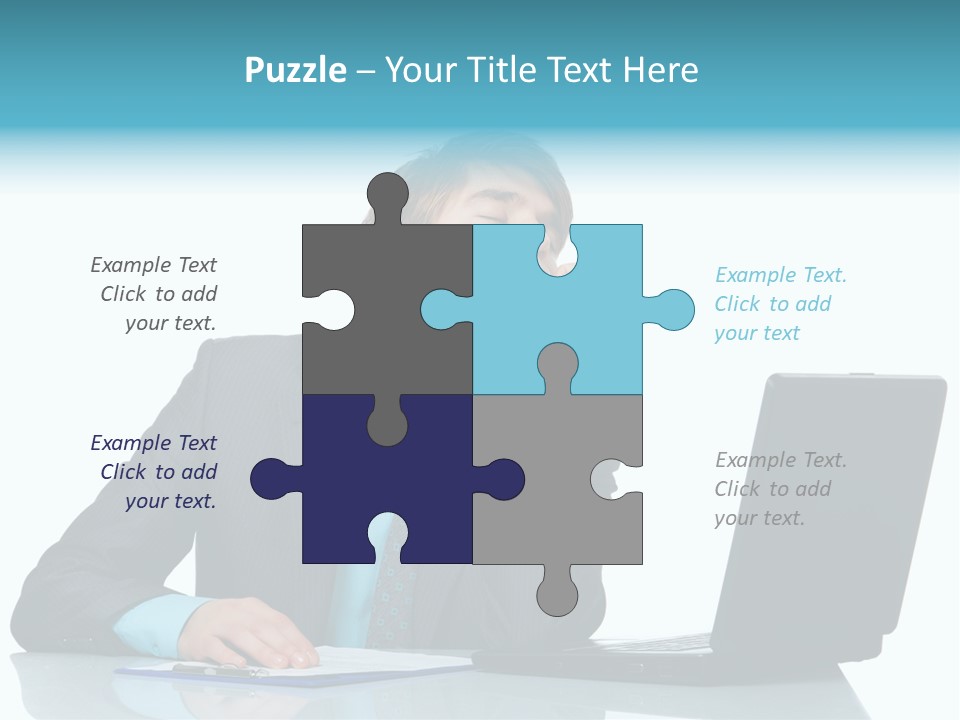 Workaholic Day Relax PowerPoint Template