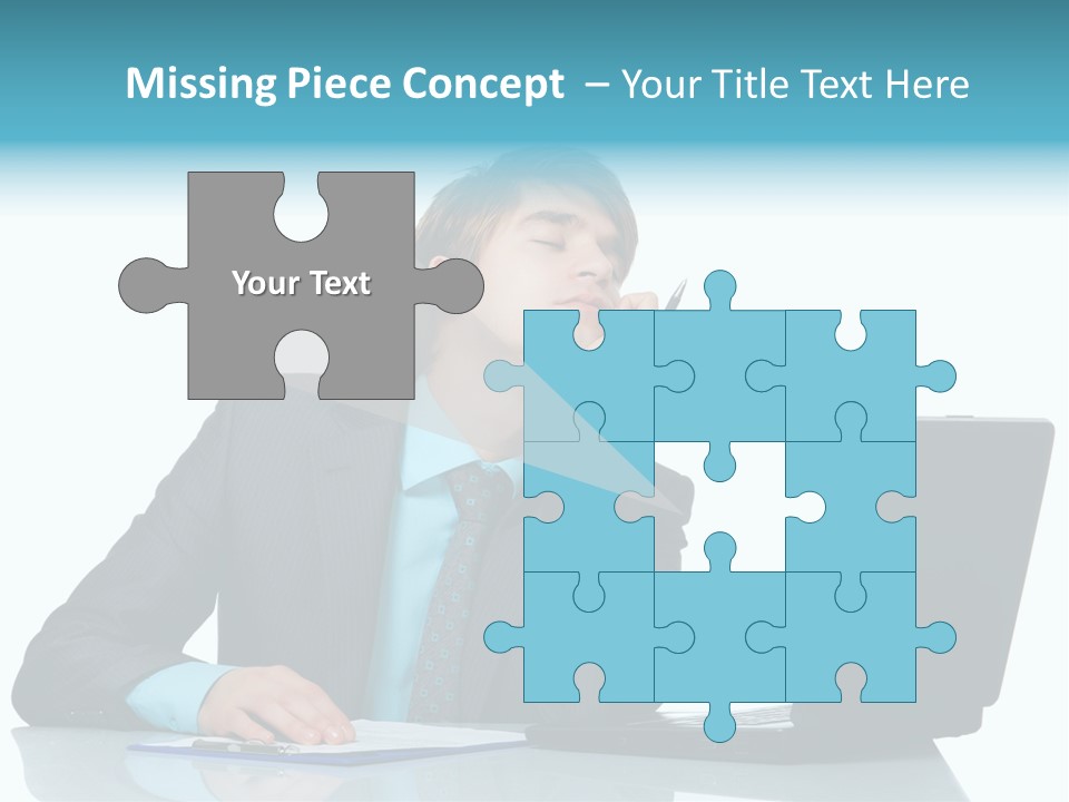 Workaholic Day Relax PowerPoint Template