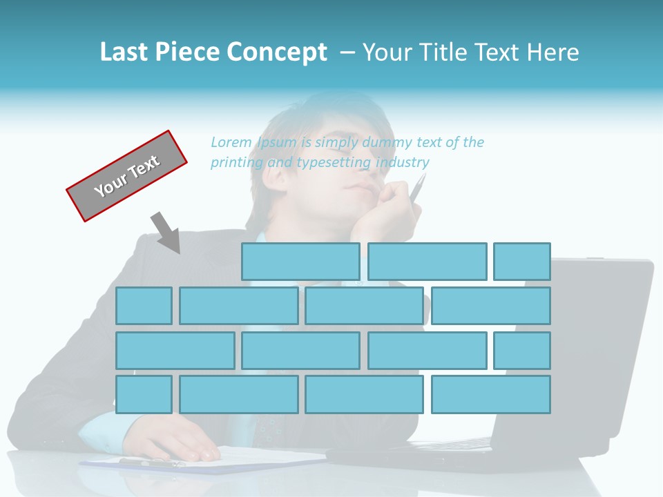 Workaholic Day Relax PowerPoint Template