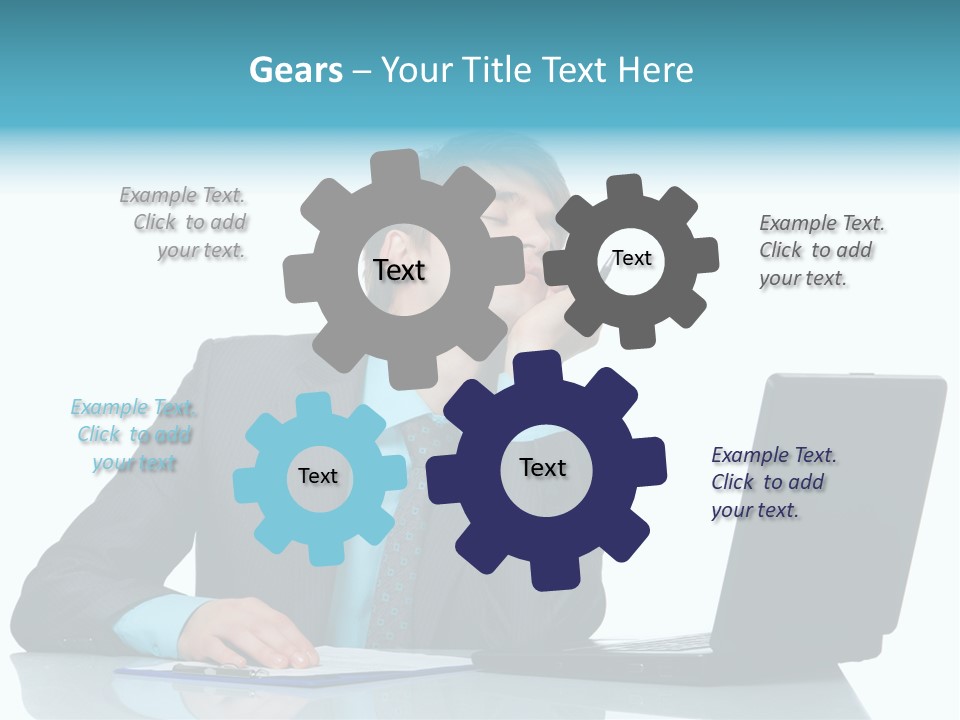 Workaholic Day Relax PowerPoint Template