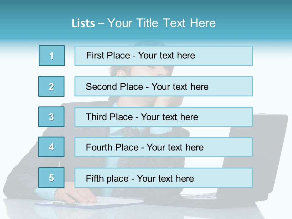 Workaholic Day Relax PowerPoint Template