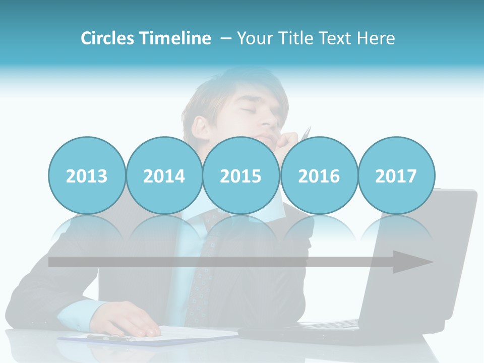 Workaholic Day Relax PowerPoint Template