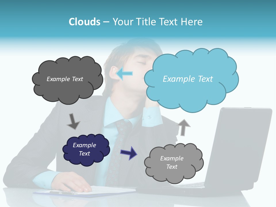 Workaholic Day Relax PowerPoint Template