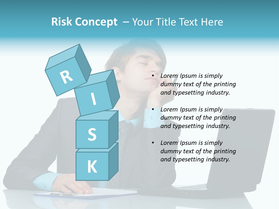 Workaholic Day Relax PowerPoint Template