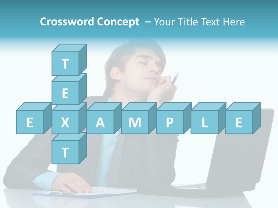 Workaholic Day Relax PowerPoint Template