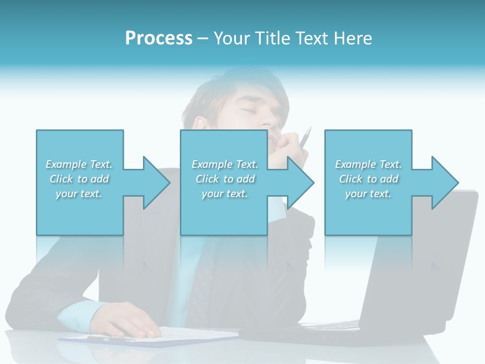 Workaholic Day Relax PowerPoint Template