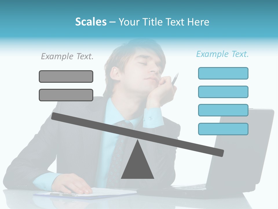 Workaholic Day Relax PowerPoint Template