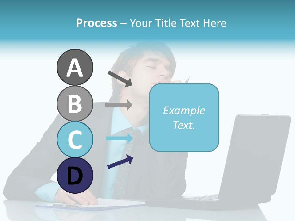 Workaholic Day Relax PowerPoint Template