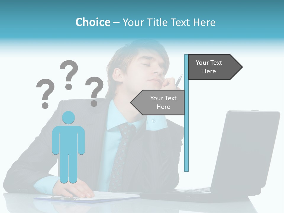 Workaholic Day Relax PowerPoint Template