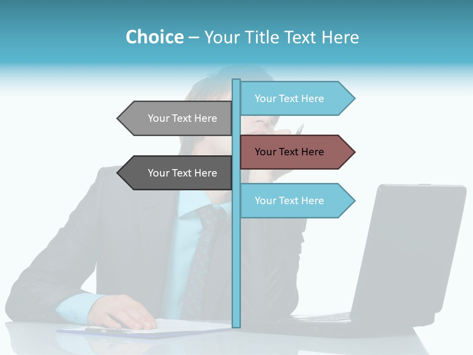 Workaholic Day Relax PowerPoint Template