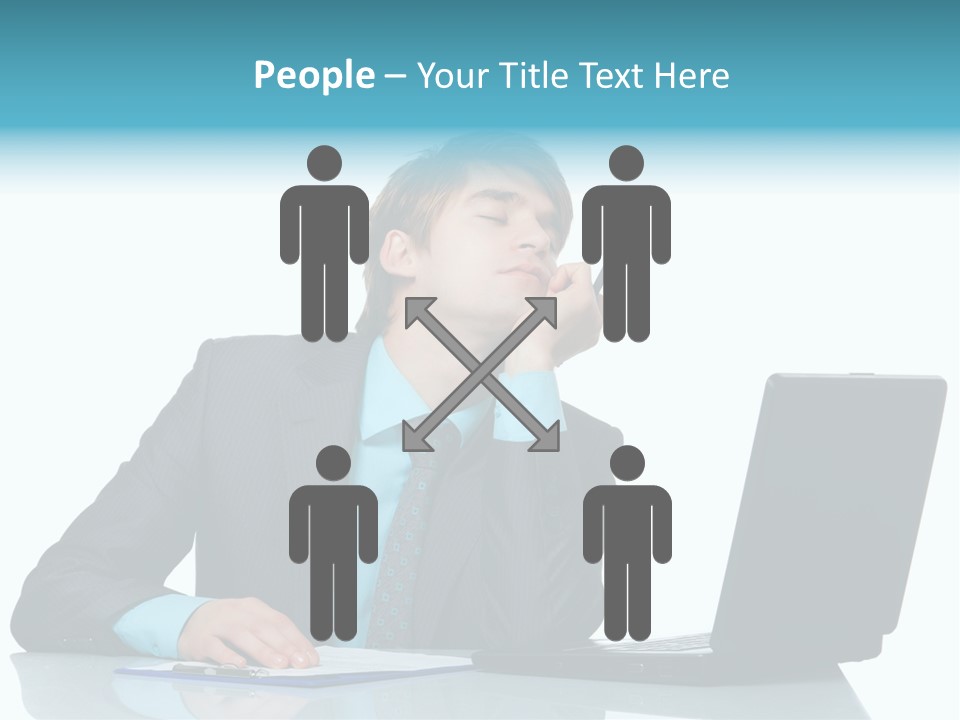 Workaholic Day Relax PowerPoint Template