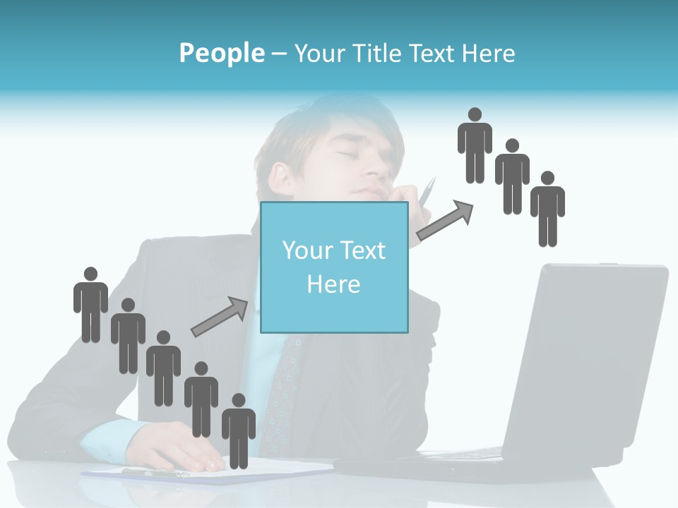 Workaholic Day Relax PowerPoint Template