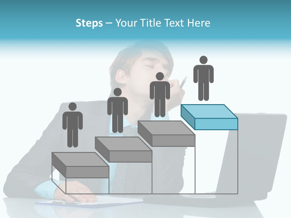 Workaholic Day Relax PowerPoint Template