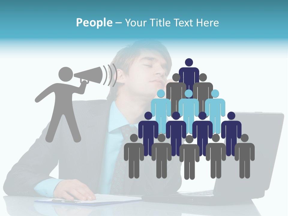 Workaholic Day Relax PowerPoint Template