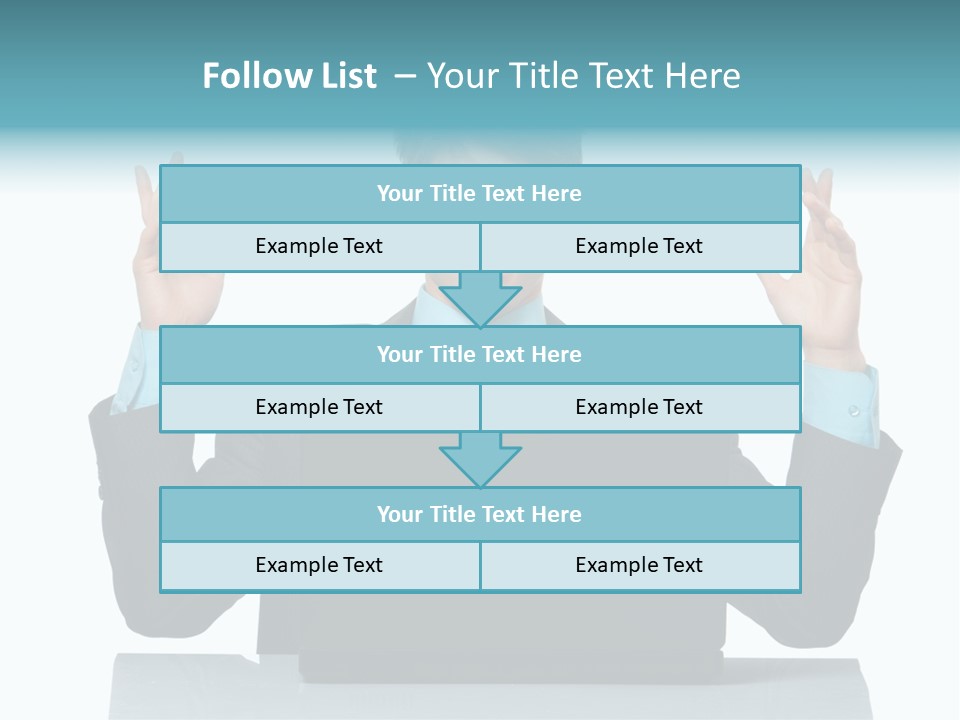 Notebook Stress Expression PowerPoint Template
