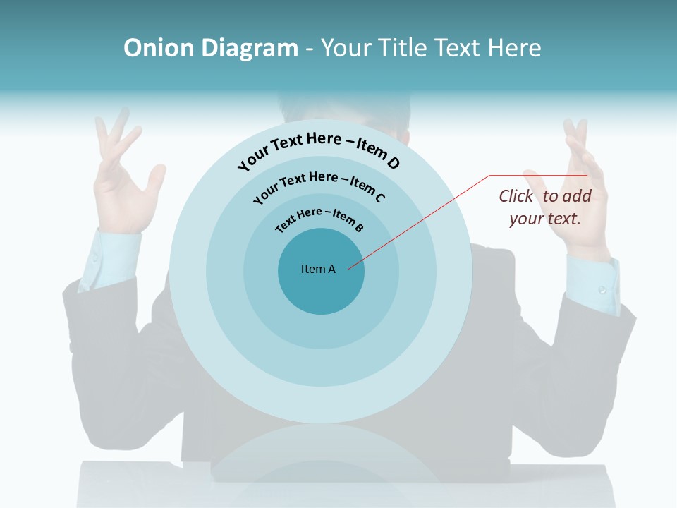 Notebook Stress Expression PowerPoint Template