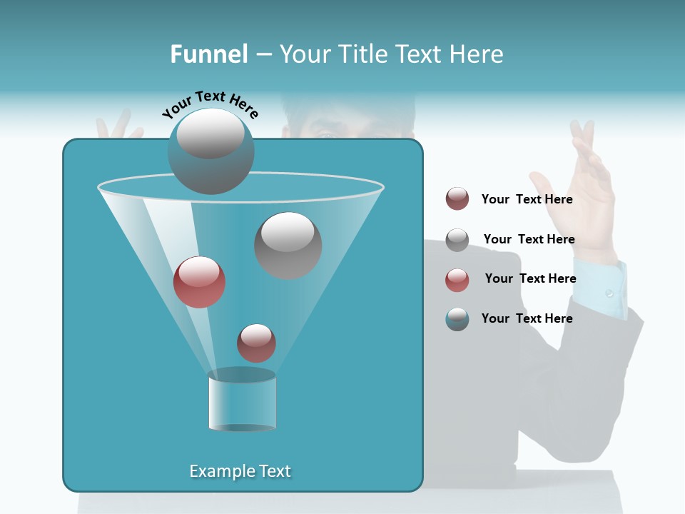 Notebook Stress Expression PowerPoint Template