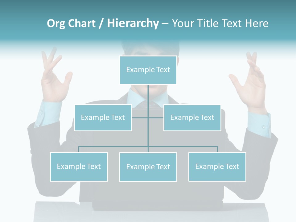 Notebook Stress Expression PowerPoint Template