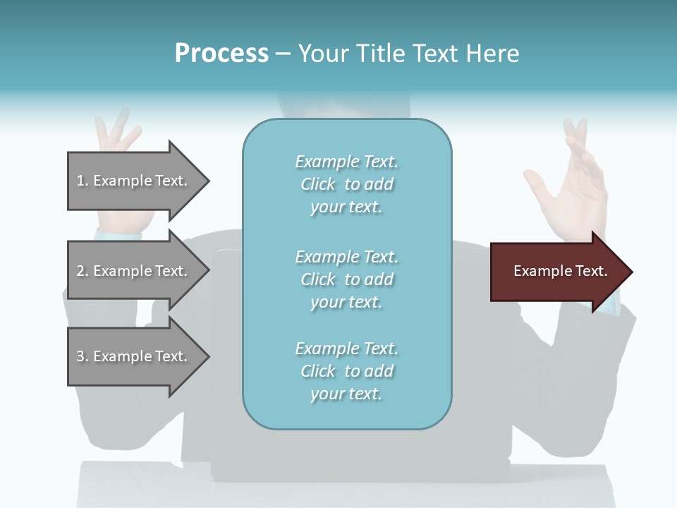 Notebook Stress Expression PowerPoint Template