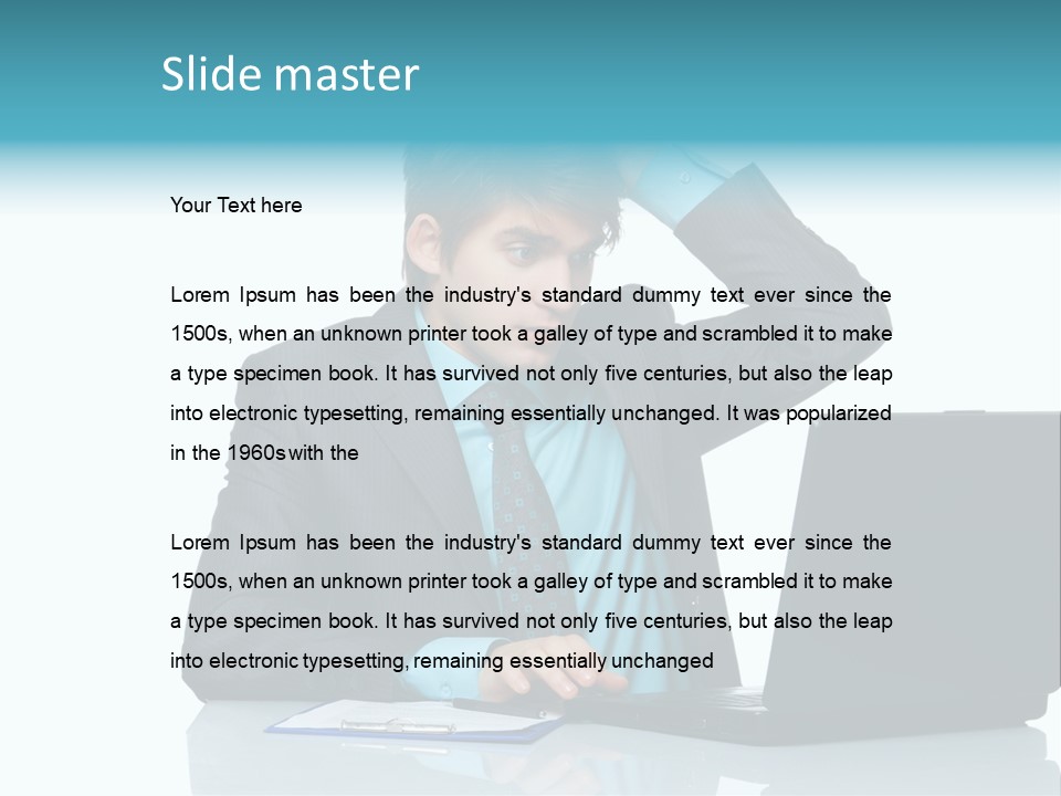 Error Problem Emotion PowerPoint Template