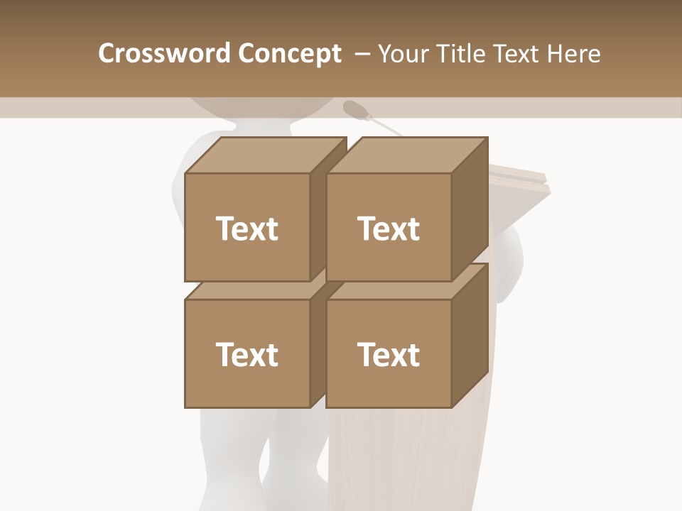 Speaker Announcement Background PowerPoint Template