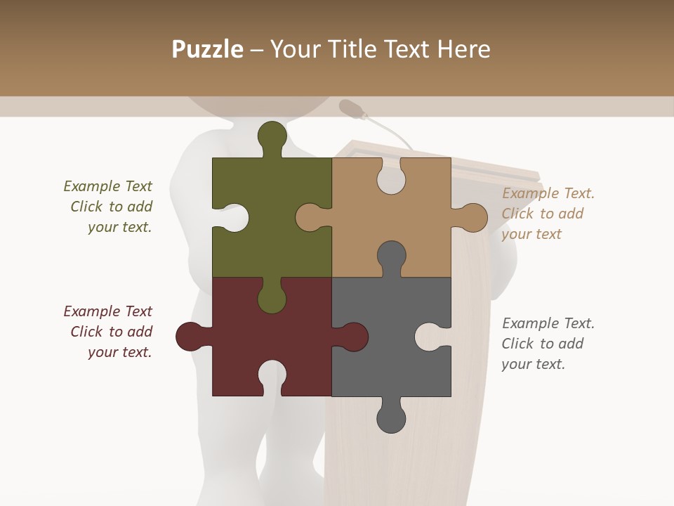 Speaker Announcement Background PowerPoint Template