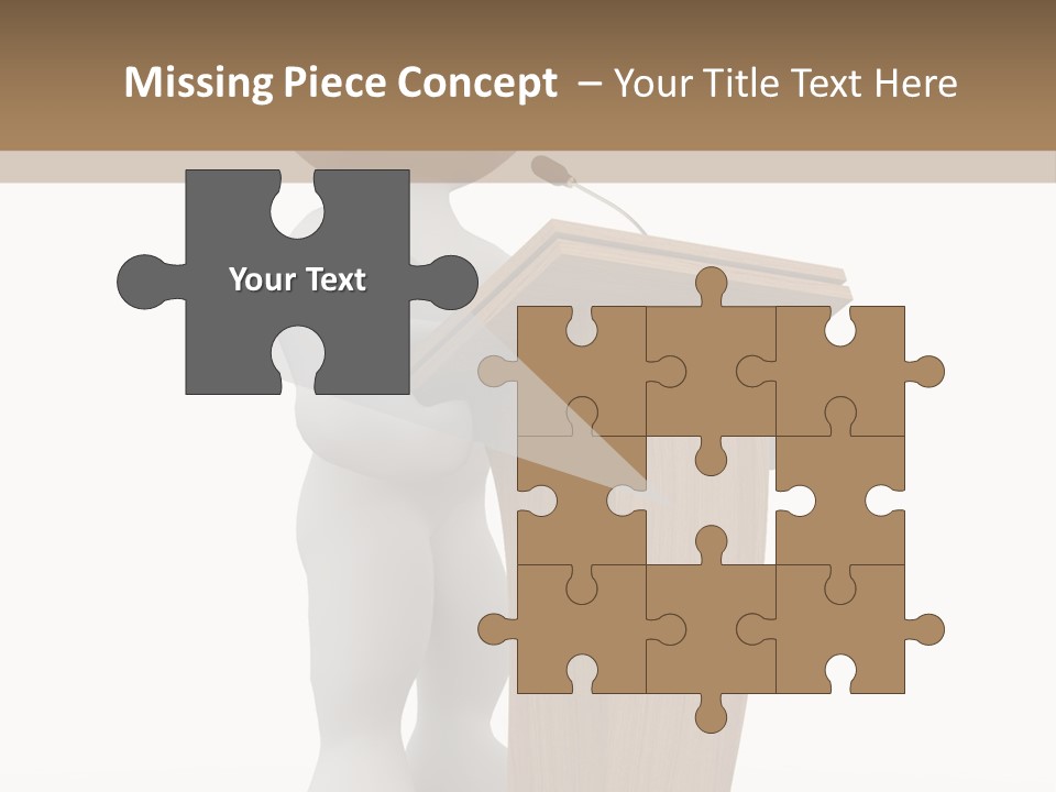 Speaker Announcement Background PowerPoint Template