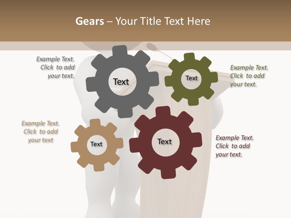 Speaker Announcement Background PowerPoint Template