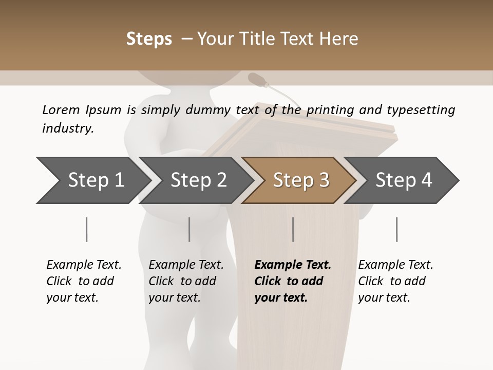 Speaker Announcement Background PowerPoint Template