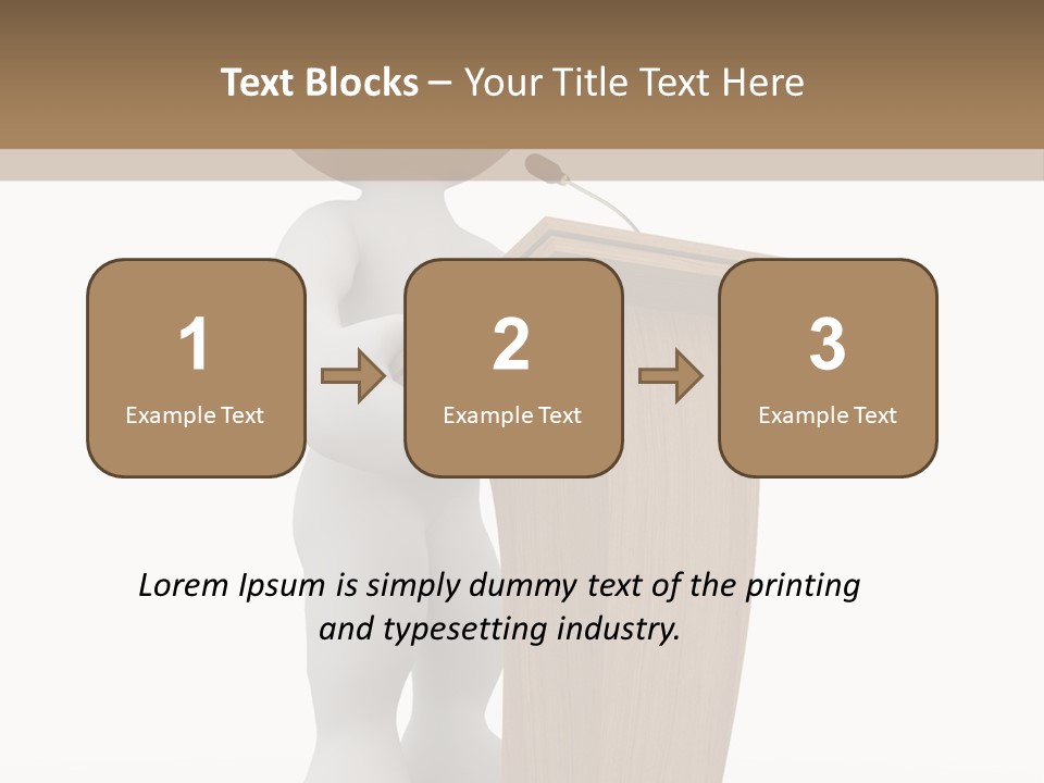 Speaker Announcement Background PowerPoint Template