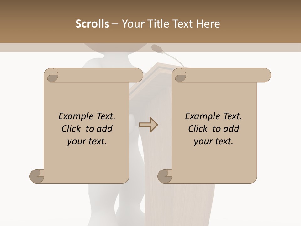 Speaker Announcement Background PowerPoint Template