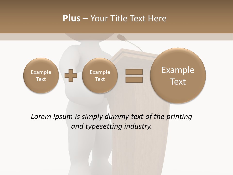 Speaker Announcement Background PowerPoint Template