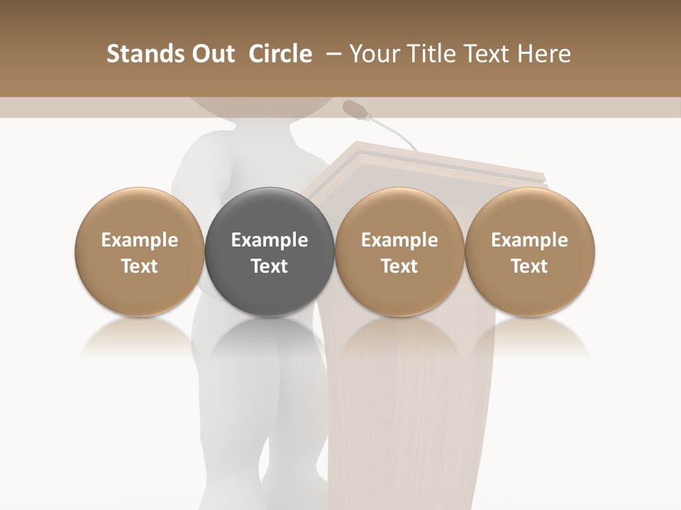 Speaker Announcement Background PowerPoint Template