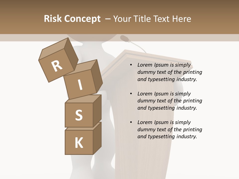 Speaker Announcement Background PowerPoint Template