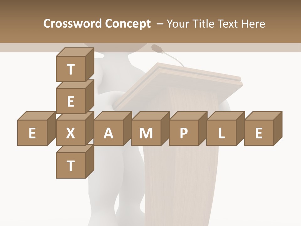 Speaker Announcement Background PowerPoint Template