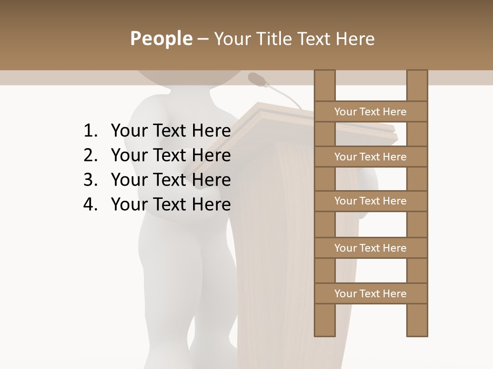 Speaker Announcement Background PowerPoint Template