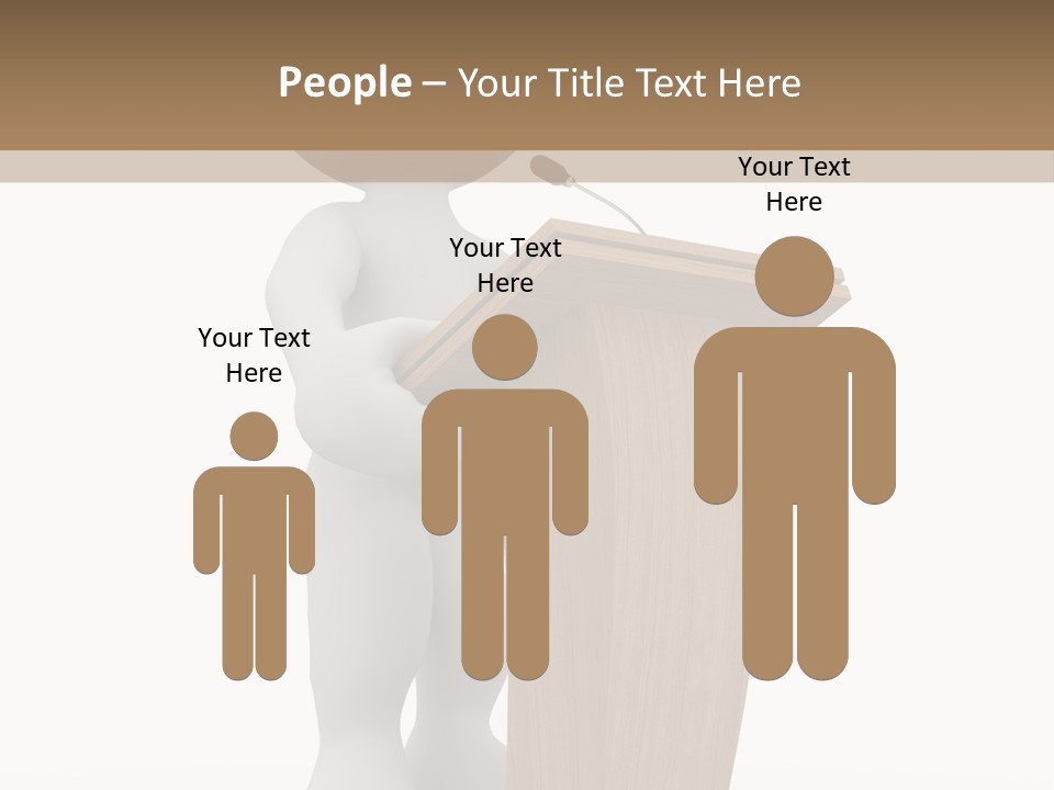 Speaker Announcement Background PowerPoint Template