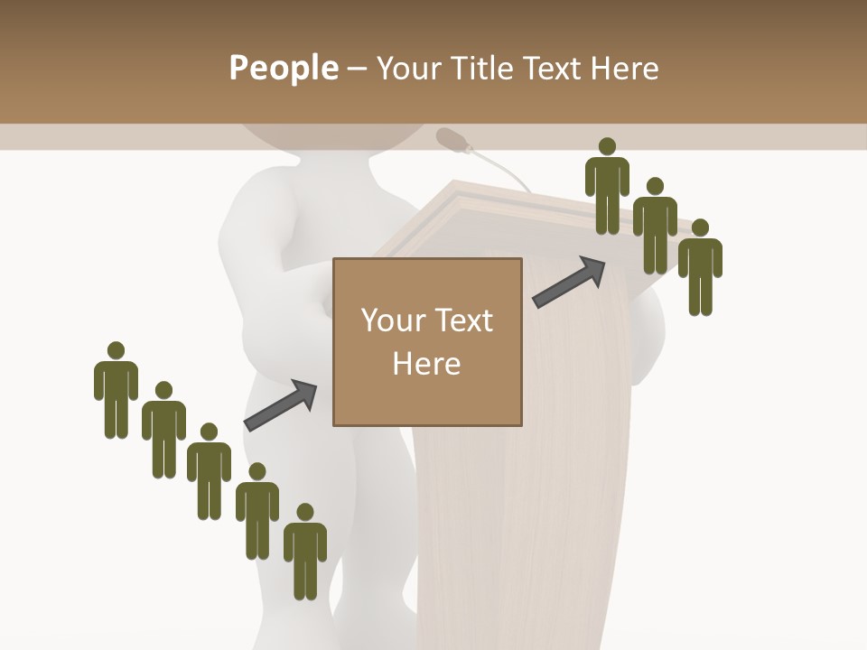 Speaker Announcement Background PowerPoint Template