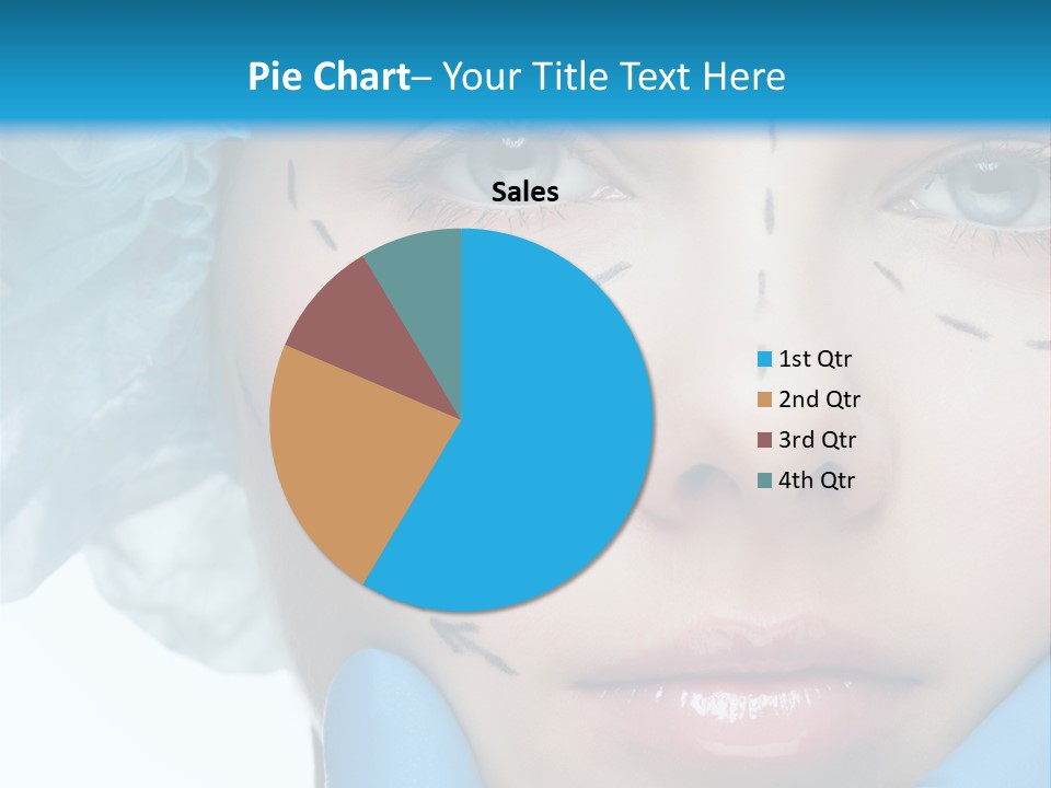 Healthy Drawing Face PowerPoint Template