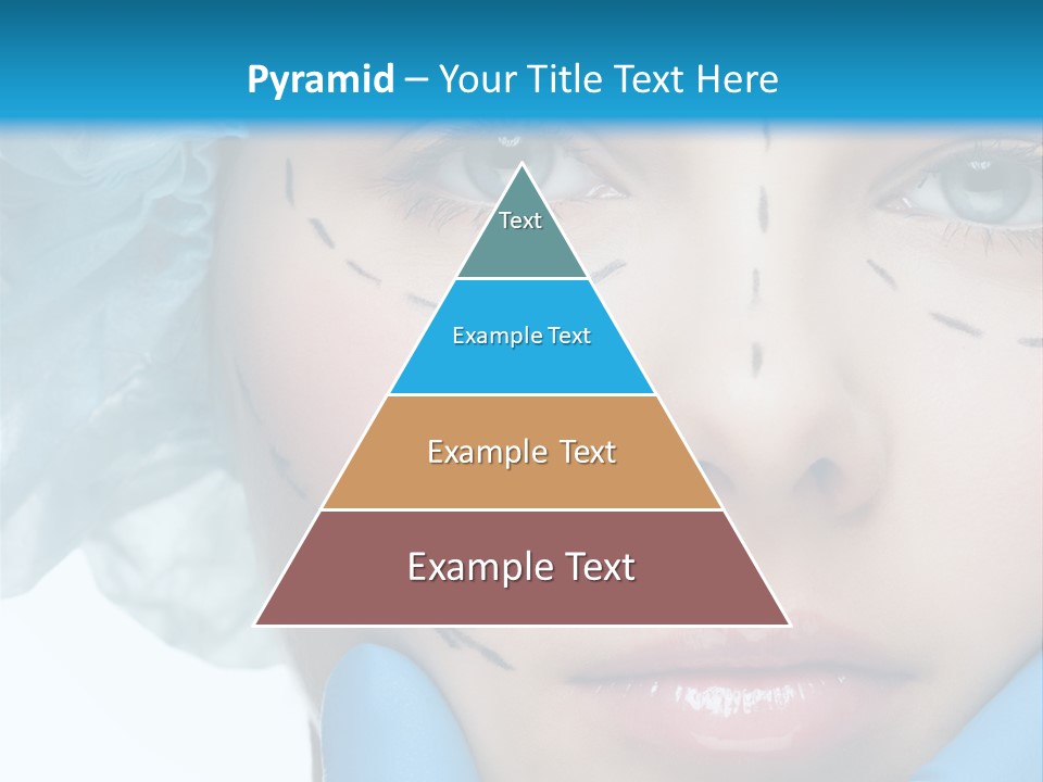 Healthy Drawing Face PowerPoint Template